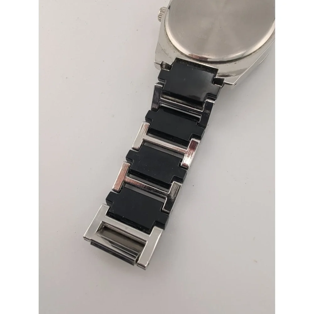 Studio Time Women's Watch 37mm Case Crystals Black/Silver 6.75